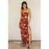 Sangria Bloom Maxi Dress