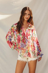 Heavenly Hues Floral Top