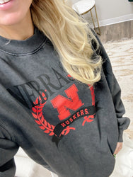 Nebraska Mock Neck Pullover