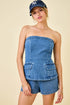 First Pick Denim Romper