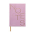 Lilac Notes Suede Journal