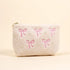 Pink Bows Teddy Pouch