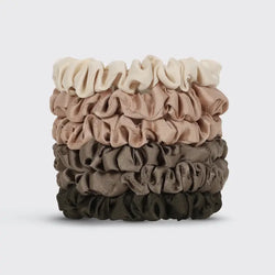 Ultra Petite Satin Scrunchies (Eucalyptus)