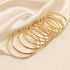 Golden Stack Bracelet Set