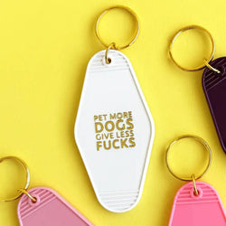 Pet More Dogs Keychain