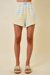 Stay Awhile Striped Shorts