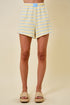 Stay Awhile Striped Shorts