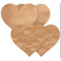 Heart Nipple Covers (Caramel)