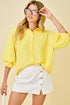 Bright Side Button Top