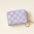 Check Zip Around Wallet (Periwinkle)