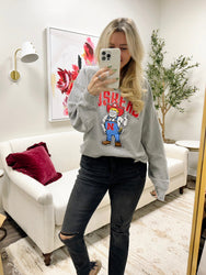 Nebraska Huskers Mascot Thrifted Sweatshirt