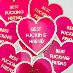 Best Fucking Friend Sticker