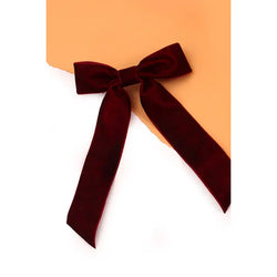 Very Velvet Bow Hair Clip