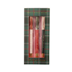 Holiday Cheer Metal Pen Set