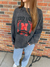 Nebraska Mock Neck Pullover