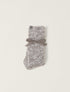 Charcoal CozyChic Heathered Socks