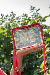 NE Patch Clear Bag (Red)