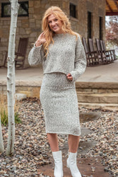 Warm & Cozy Midi Skirt