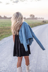 Windows Down Mini Dress