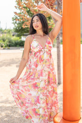 Floral Fusion Maxi Dress