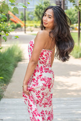 Ruby Radiance Maxi Dress