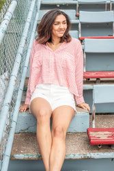 Picnic Date Plaid Top