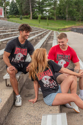 Nebraska Murray Hippie Helmet Tee