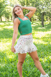 Picking Petals Mini Skirt