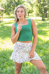 Picking Petals Mini Skirt