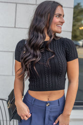 Cozy Up Crop Top