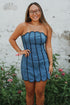 Blue Belle Mini Dress