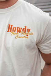 Howdy Football Tee