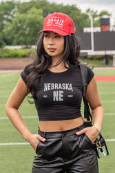 Nebraska Crop Top