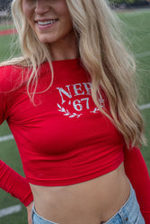 NEB 67 Long Sleeve Crop