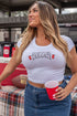 Ain't My First Tailgate Crop Top