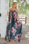 Twilight Bloom Maxi Dress