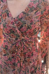 Vintage Rose Mini Dress