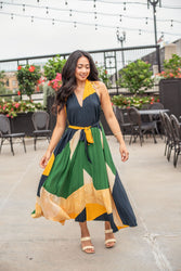 Tropical Desert Maxi Dress