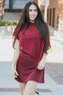 Fall Formal Mini Dress