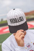 Nebraska Pinstripe Trucker Hat