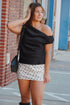Polka Plans Mini Skirt