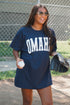 Navy Omaha Tee