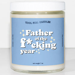 Father Of The Year Candle (Jasmine+Musk)