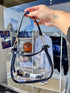 Clara Clear Purse (Navy)