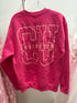 *Pink CU Crewneck Sweatshirt* (M)