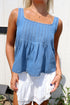 Carolina Denim Top