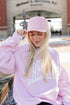 Pink Monotone Creighton Hat