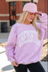 Pink Creighton Crewneck