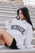 Nebraska State Mockneck Sweatshirt