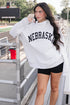 Nebraska State Mockneck Sweatshirt
